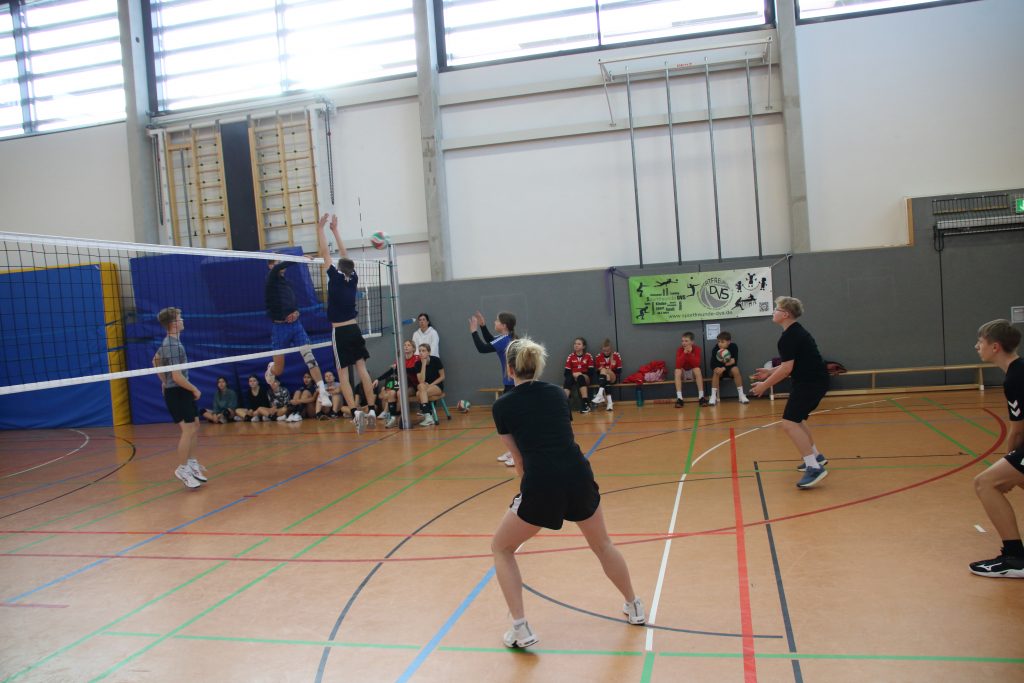 U18 2. Mannschaft beim Block.